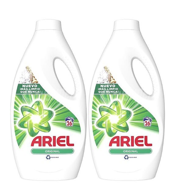 Ariel detergente Original 52 lavados PROMOCIÓN