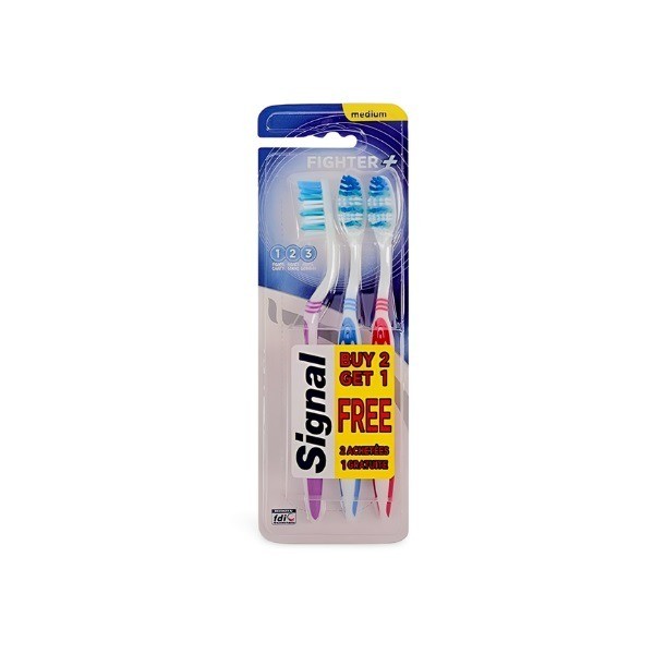 Signal cepillo de dientes medio 2+1